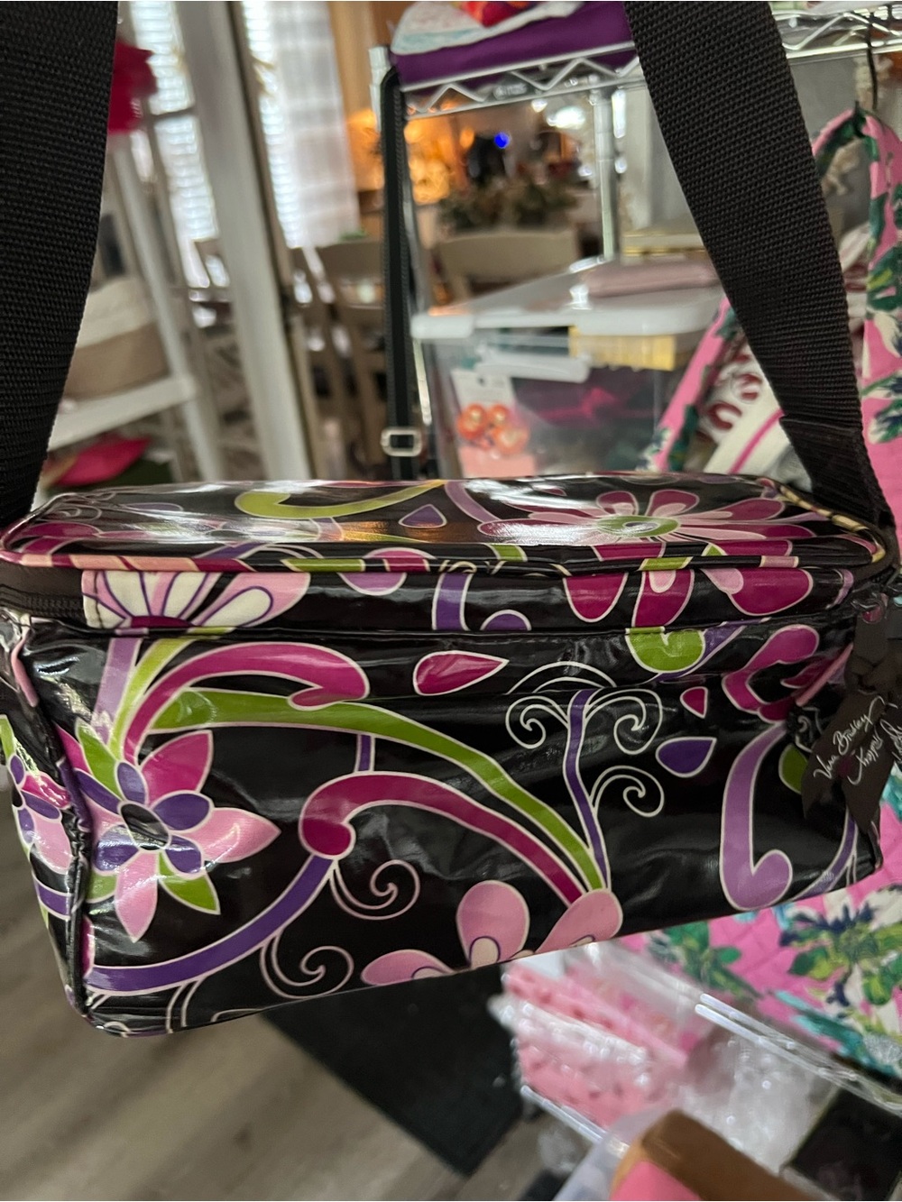 Vera Bradley Tropical Paradise Tote + Purple Punch Cooler Bundle 🌸 - Picture 6 of 9